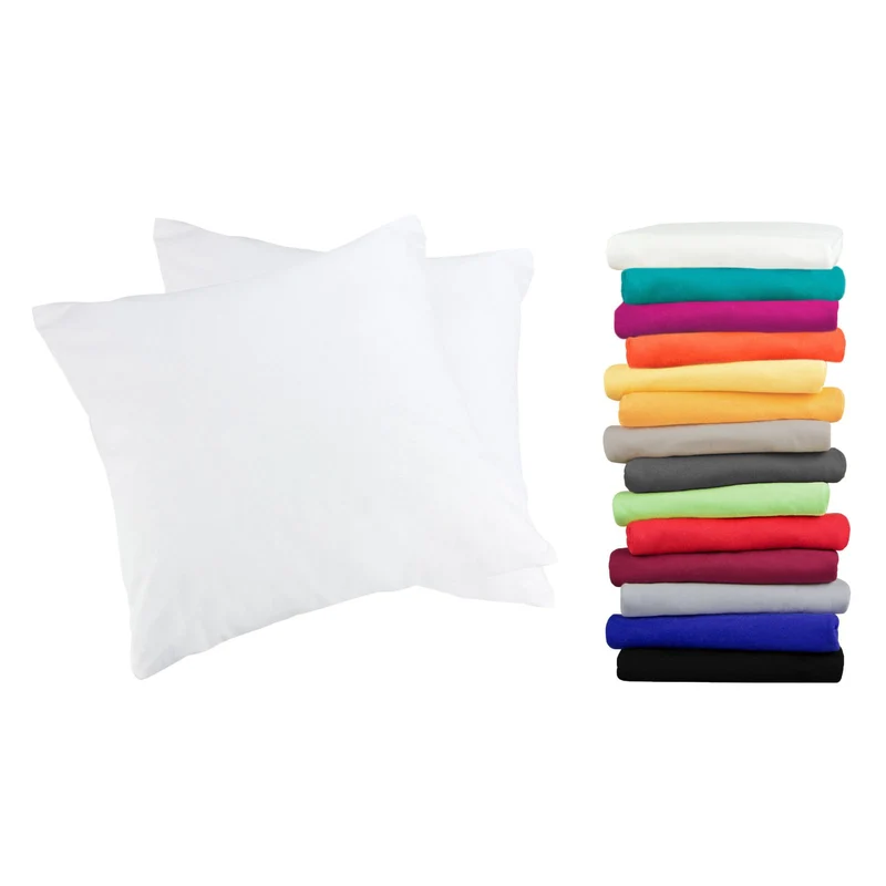 2er Pack MOON-Luxury Linon Kissenbezug 100% Baumwolle 40x40 40x60 40x80 50x50 60x60 80x80