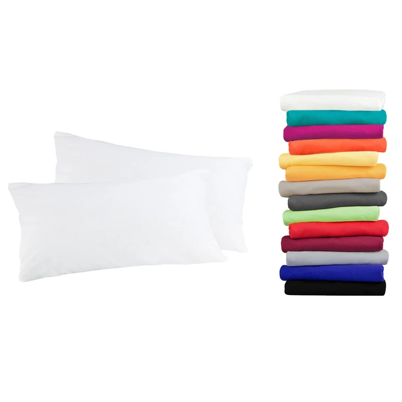 2er Pack MOON-Luxury Linon Kissenbezug 100% Baumwolle 40x40 40x60 40x80 50x50 60x60 80x80