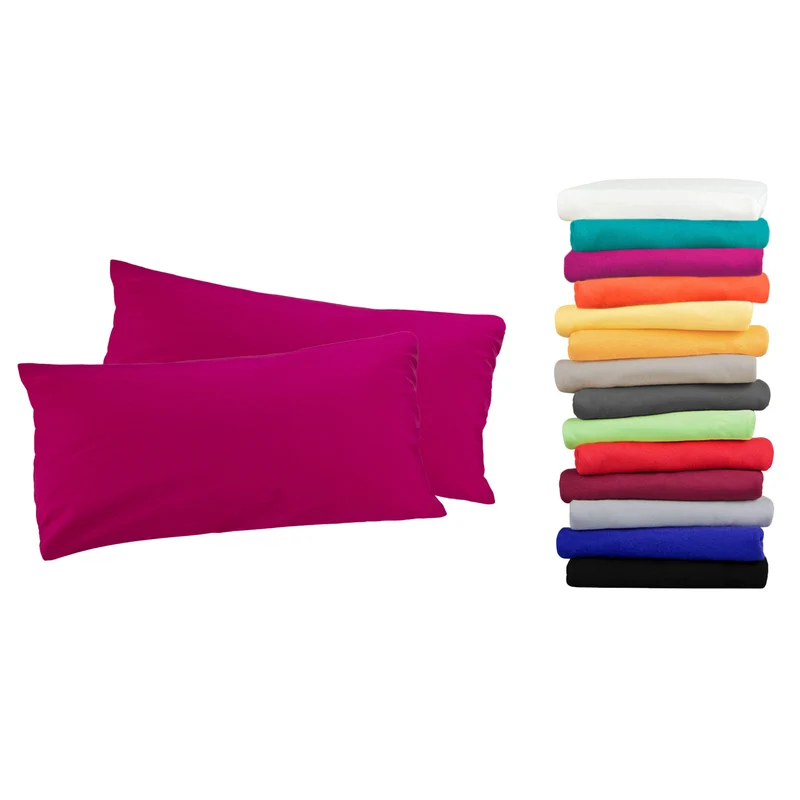 2er Pack MOON-Luxury Linon Kissenbezug 100% Baumwolle 40x40 40x60 40x80 50x50 60x60 80x80