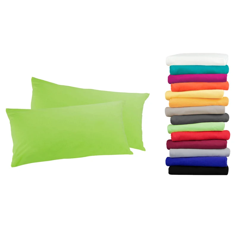 2er Pack MOON-Luxury Linon Kissenbezug 100% Baumwolle 40x40 40x60 40x80 50x50 60x60 80x80