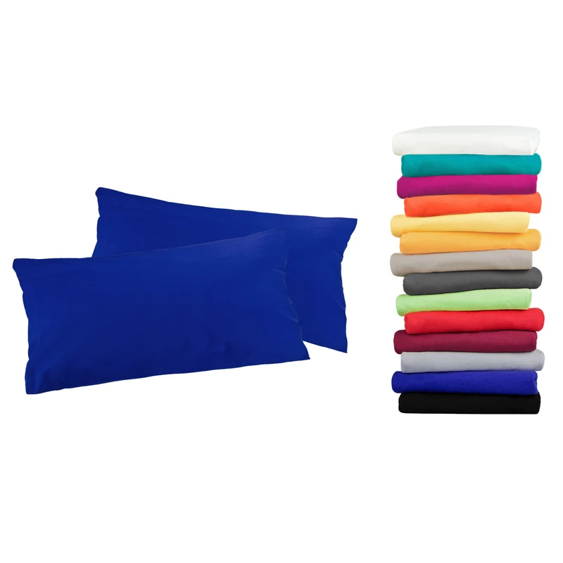 2er Pack MOON-Luxury Linon Kissenbezug 100% Baumwolle 40x40 40x60 40x80 50x50 60x60 80x80