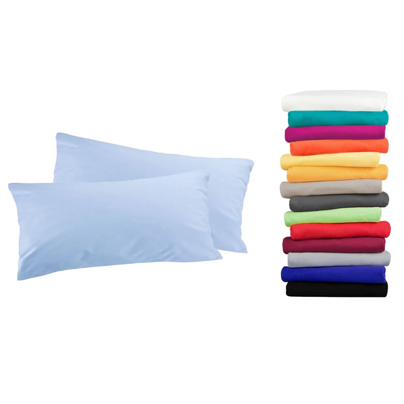 2er Pack MOON-Luxury Linon Kissenbezug 100% Baumwolle 40x40 40x60 40x80 50x50 60x60 80x80