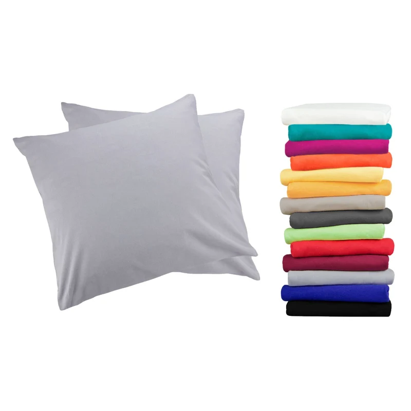 2er Pack MOON-Luxury Linon Kissenbezug 100% Baumwolle 40x40 40x60 40x80 50x50 60x60 80x80