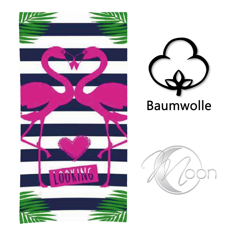 Premiumshop321 Velours Strandhandtuch bunt Strandtuch 90x165 cm Strandlaken