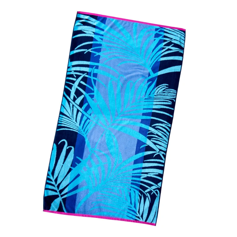 Premiumshop321 Velours Strandhandtuch bunt Strandtuch 90x165 cm Strandlaken