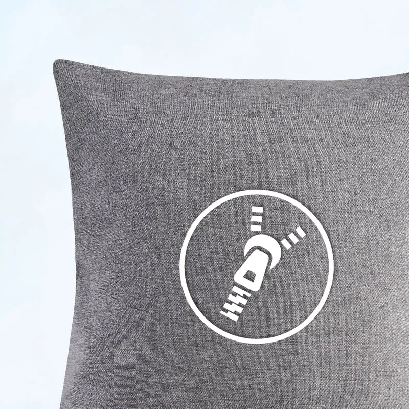2er Pack Kissenbezug Kissenhülle versch. Größen Polyester Reißverschluss Moon