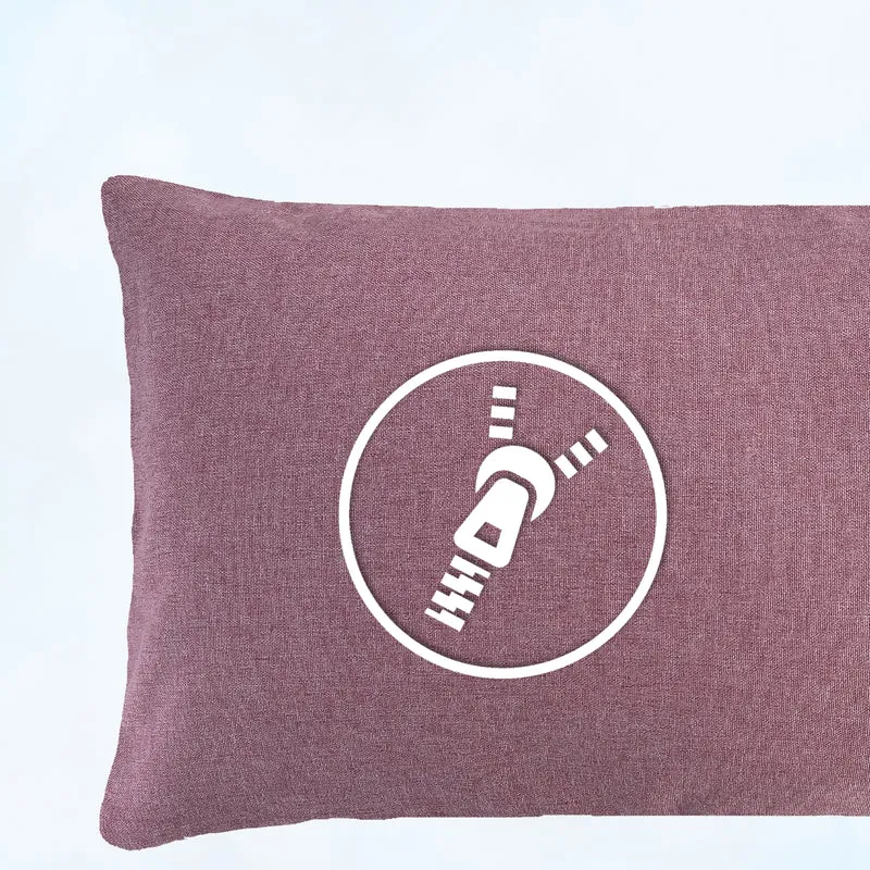 2er Pack Kissenbezug Kissenhülle versch. Größen Polyester Reißverschluss Moon