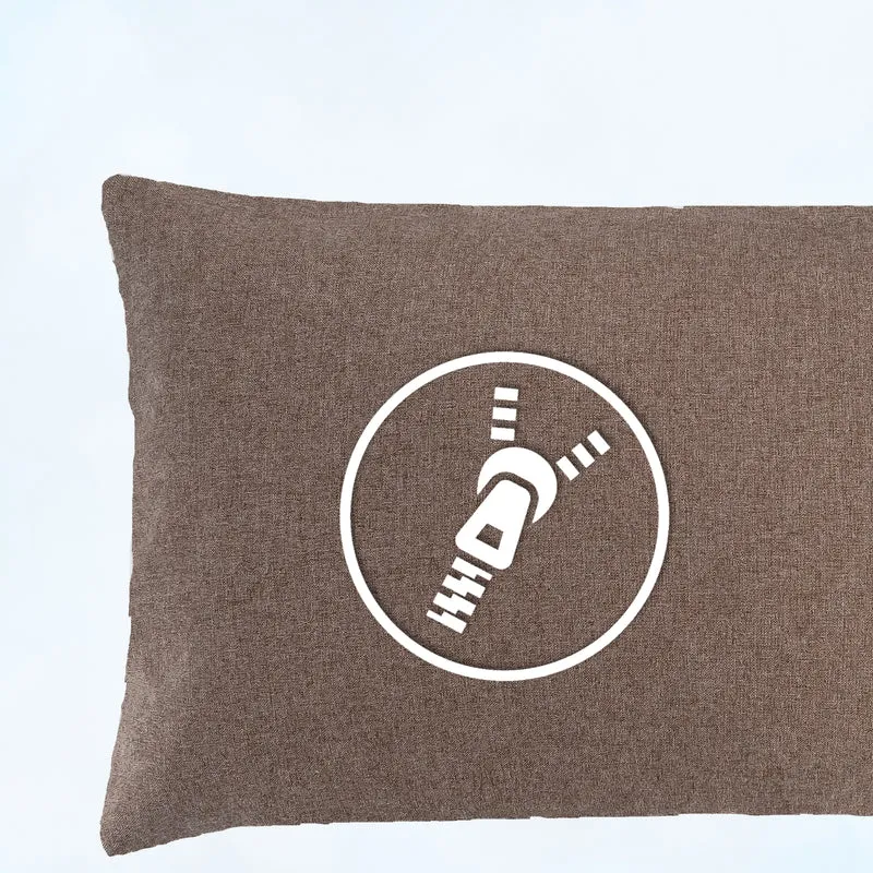 2er Pack Kissenbezug Kissenhülle versch. Größen Polyester Reißverschluss Moon