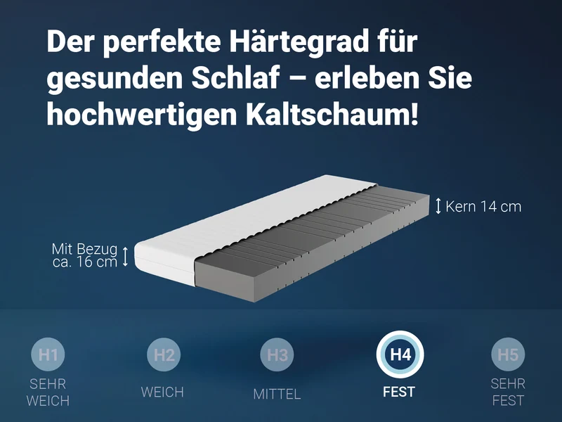 Betten-ABC KSP-500 XXL Kaltschaummatratze