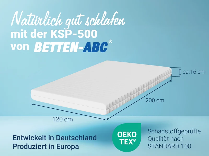 Betten-ABC KSP-500 Kaltschaummatratze