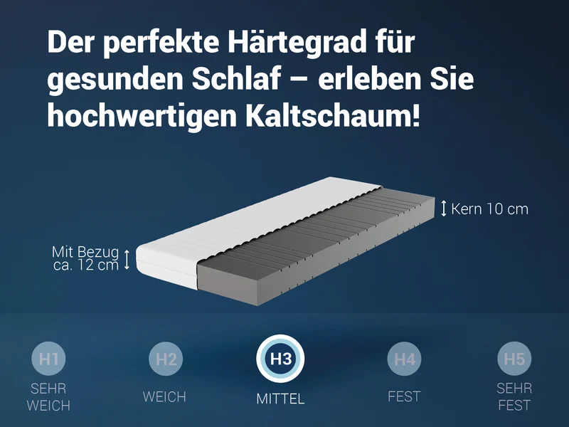 Betten-ABC KSP-500 Kaltschaummatratze