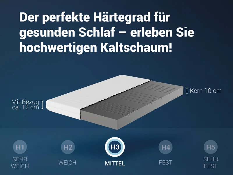 Betten-ABC KSP-500 Kaltschaummatratze