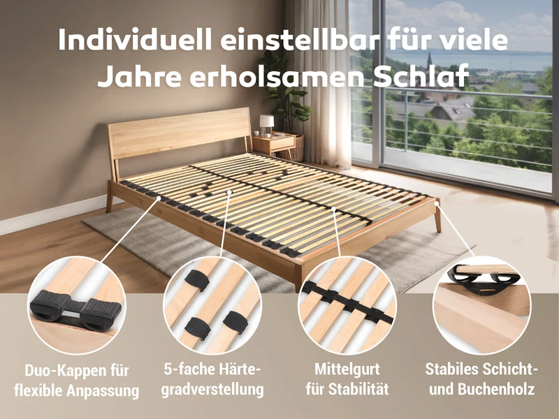 Betten-ABC Max1 NV Selbstmontage Lattenrost