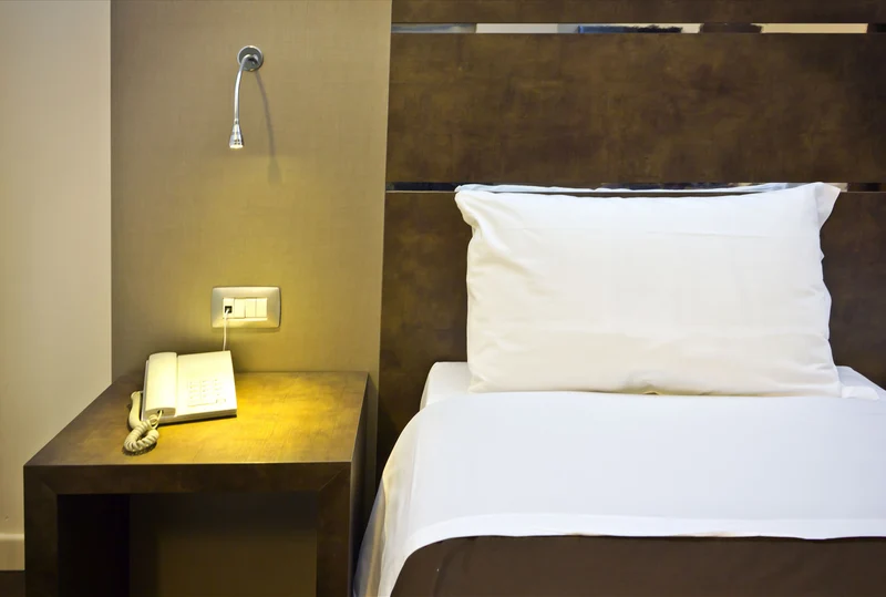 Hotelbettwäsche Fein-Satin 135x200 weiß Bettwäsche