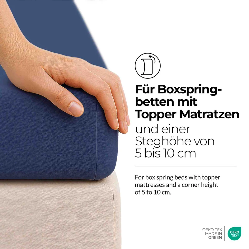 etérea Microfaser Topper Spannbettlaken