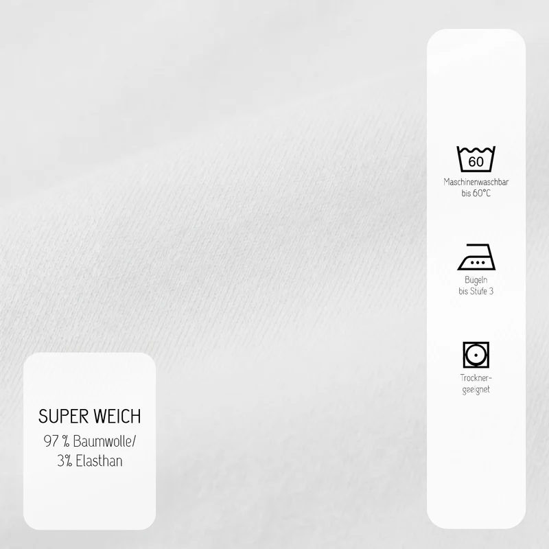 biberna Jersey-Elastic Spannbetttuch (0077866)