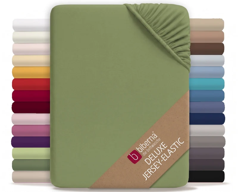 biberna Jersey-Elastic Spannbetttuch (0077866)