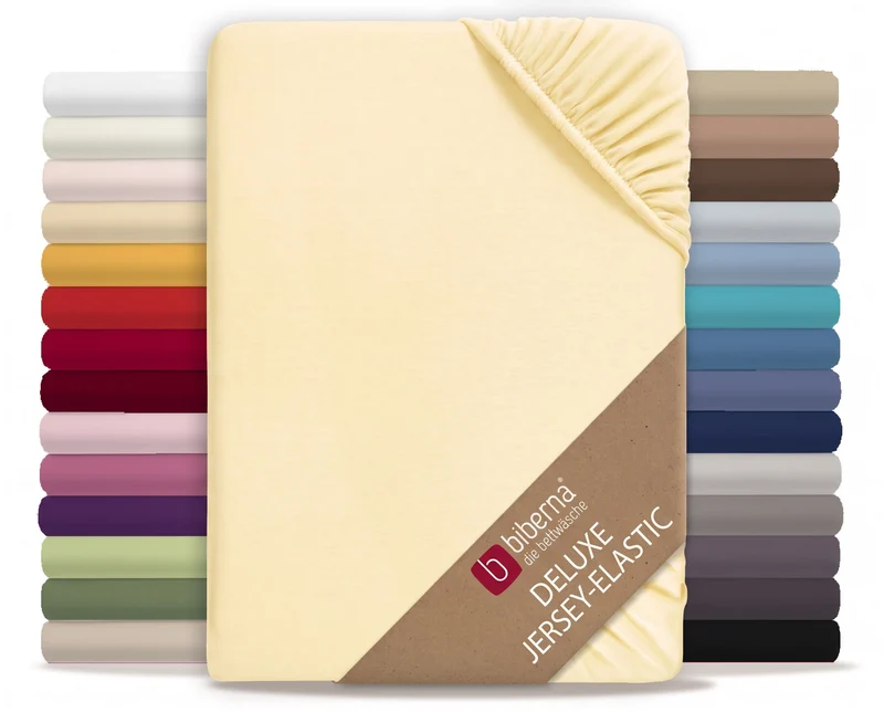 biberna Jersey-Elastic Spannbetttuch (0077866)