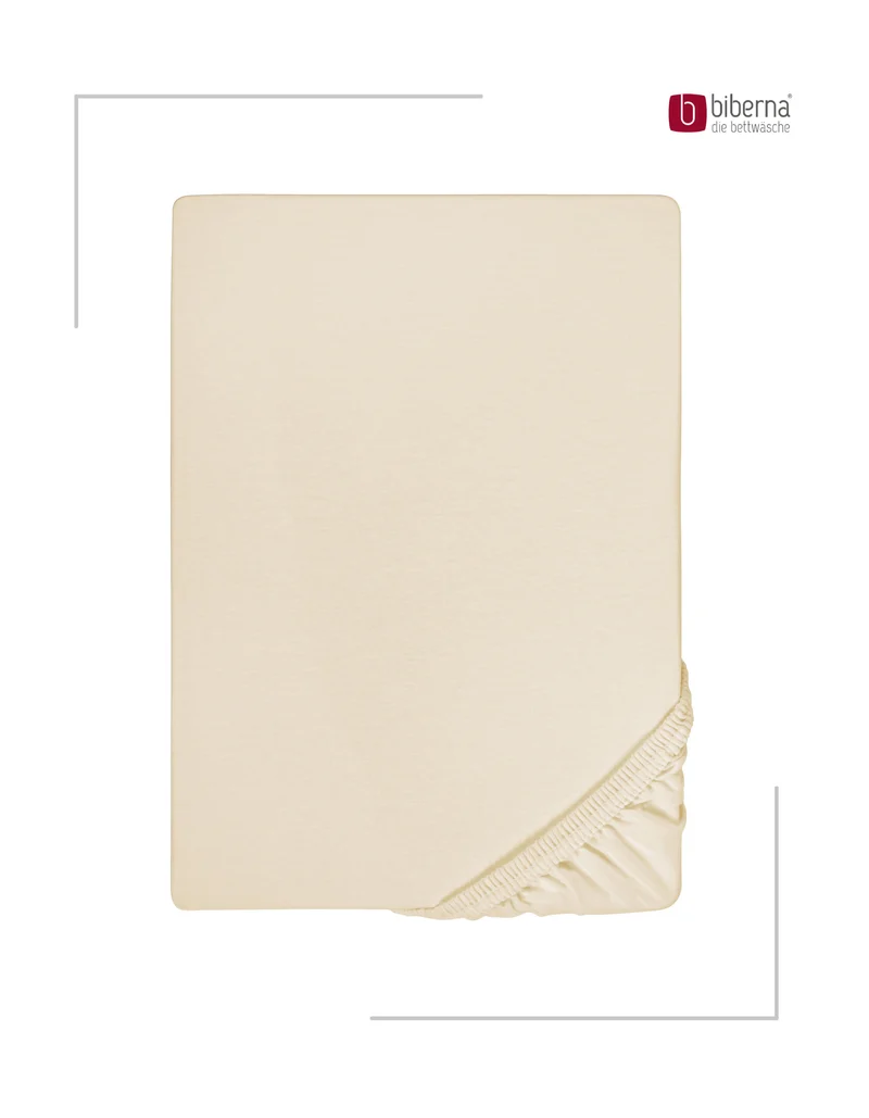 biberna Jersey-Elastic Spannbetttuch (0077866)
