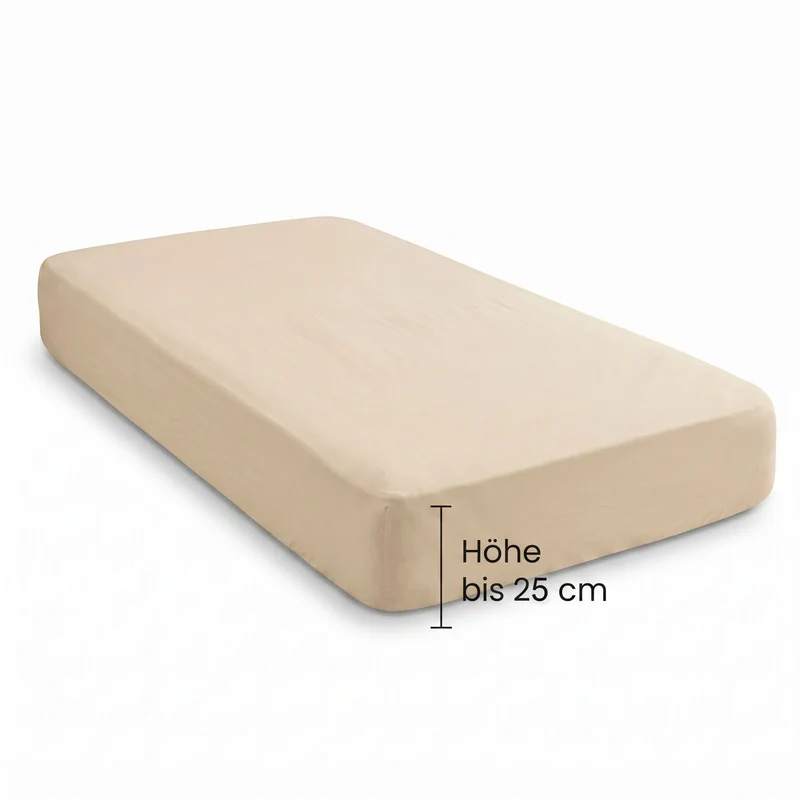 biberna Jersey-Elastic Spannbetttuch (0077866)