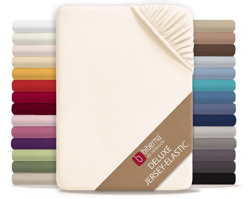 biberna Jersey-Elastic Spannbetttuch (0077866)