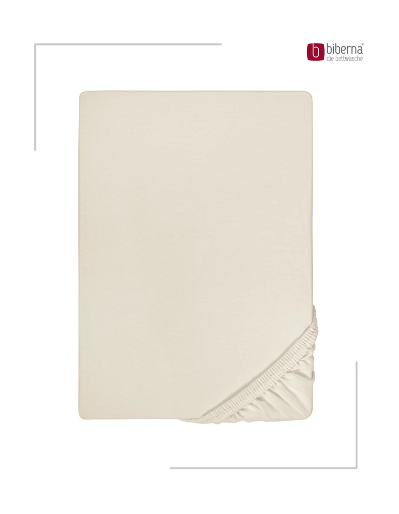 biberna Jersey-Elastic-Topper Spannbetttuch (0077641)