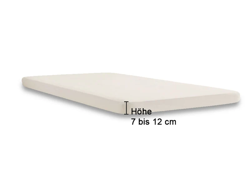 biberna Jersey-Elastic-Topper Spannbetttuch (0077641)