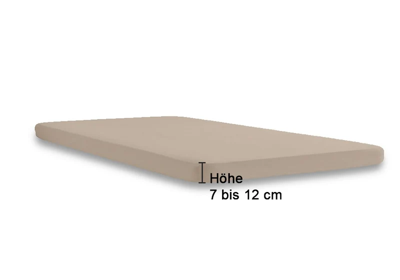 biberna Jersey-Elastic-Topper Spannbetttuch (0077641)
