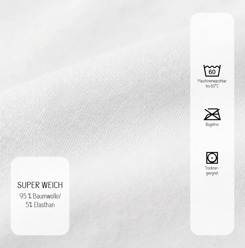 biberna Jersey-Elastic-Boxspring Spannbetttuch (0077640)