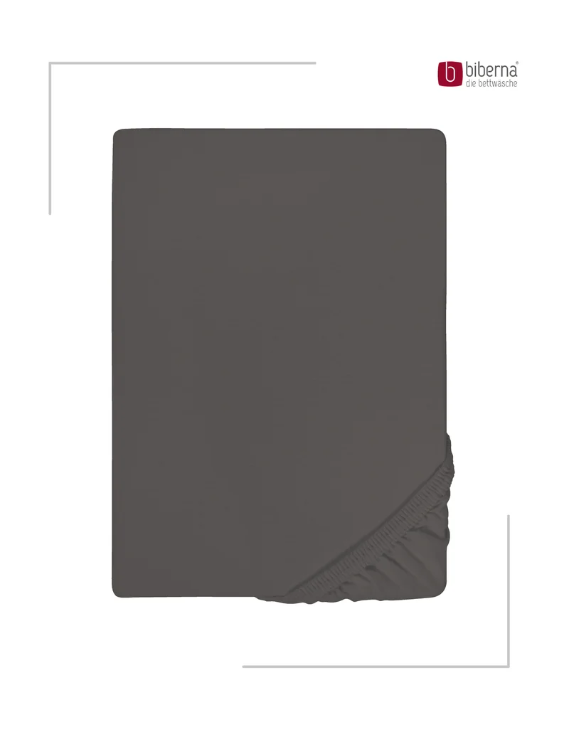 biberna Jersey-Elastic-Boxspring Spannbetttuch (0077640)