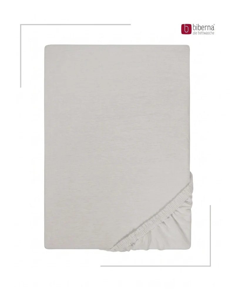 biberna Jersey Spannbetttuch (0077155)
