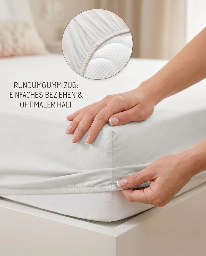 biberna Jersey Spannbetttuch (0077155)