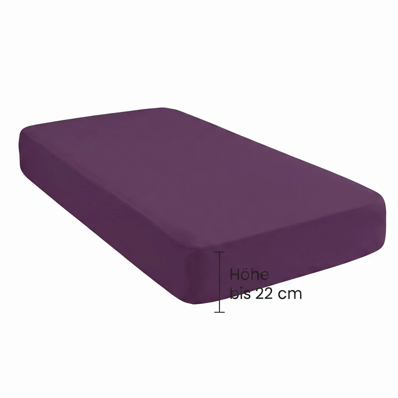 biberna Jersey Spannbetttuch (0077155)