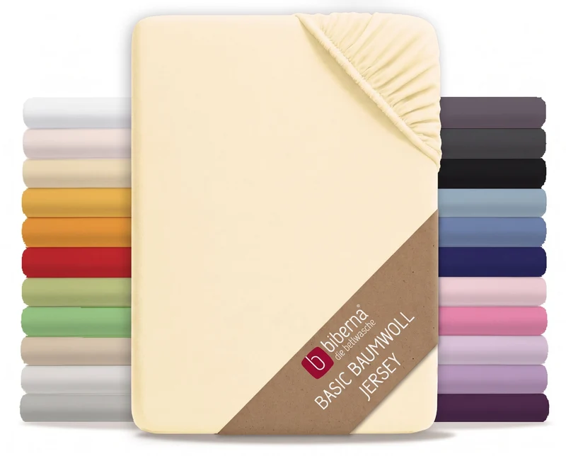 biberna Jersey Spannbetttuch (0077155)