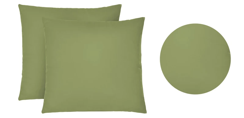 biberna Feinjersey Doppelpack Kissenbezug (0077144)