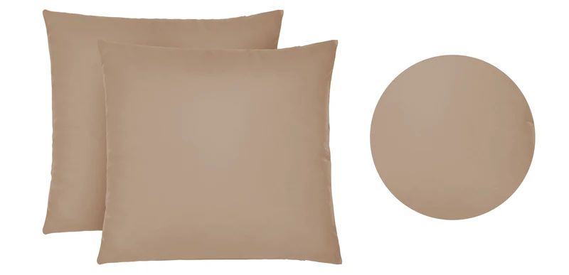 biberna Feinjersey Doppelpack Kissenbezug (0077144)