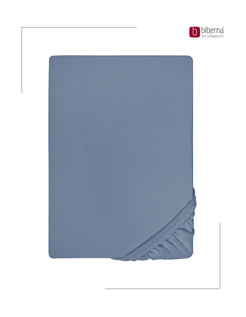 biberna Feinjersey Kinder-Spannbetttuch (0077144)