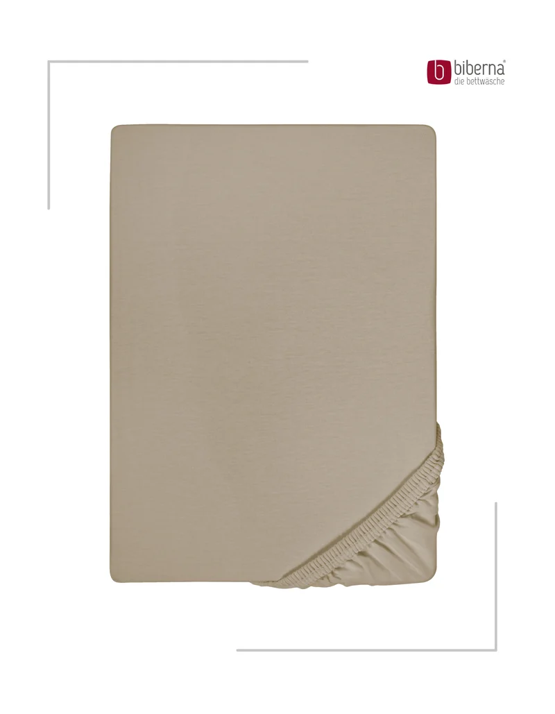 biberna Feinjersey Kinder-Spannbetttuch (0077144)