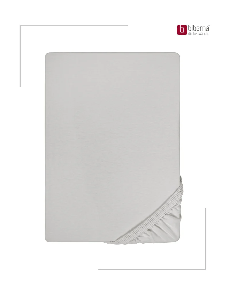 biberna Feinjersey Spannbetttuch (0077144)