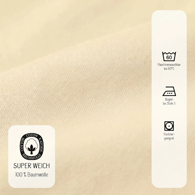 biberna Feinjersey Spannbetttuch (0077144)