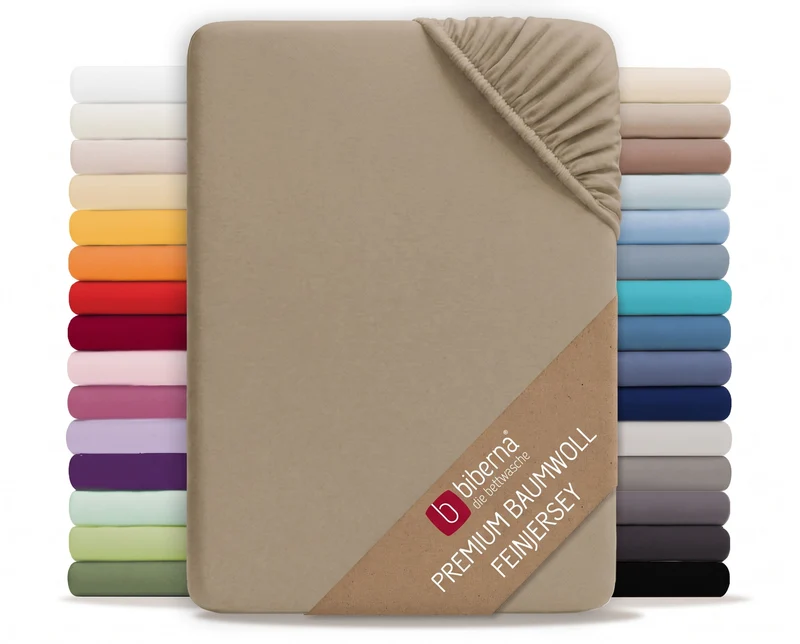 biberna Feinjersey Spannbetttuch (0077144)
