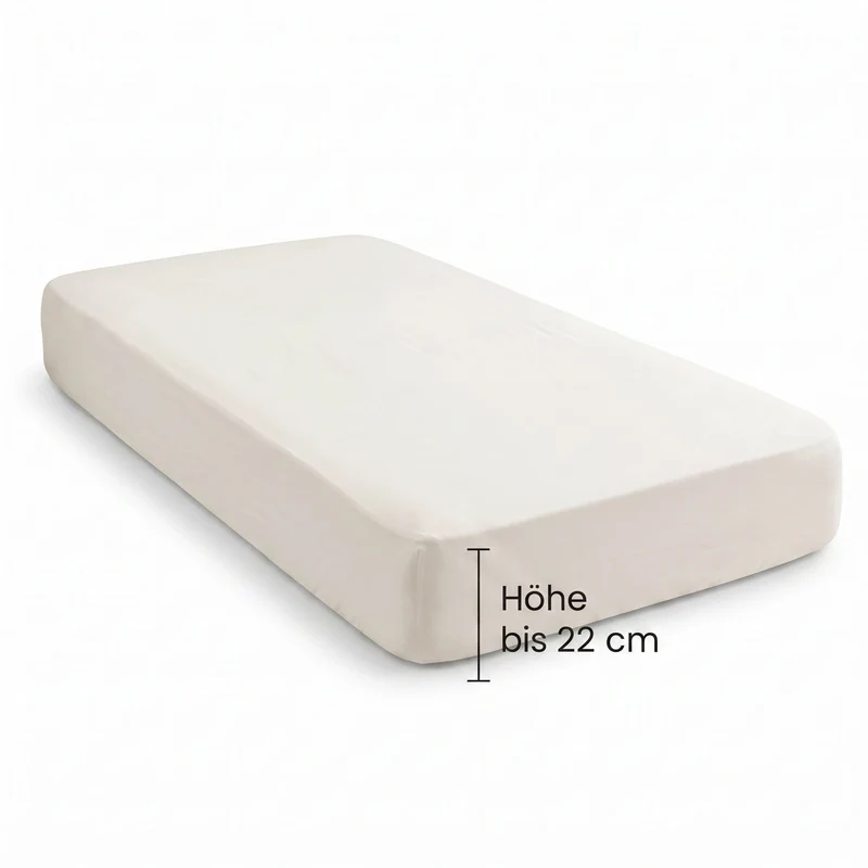 biberna Feinjersey Spannbetttuch (0077144)