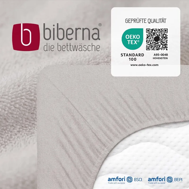 biberna Frottee-Stretch Spannbetttuch (0012344)