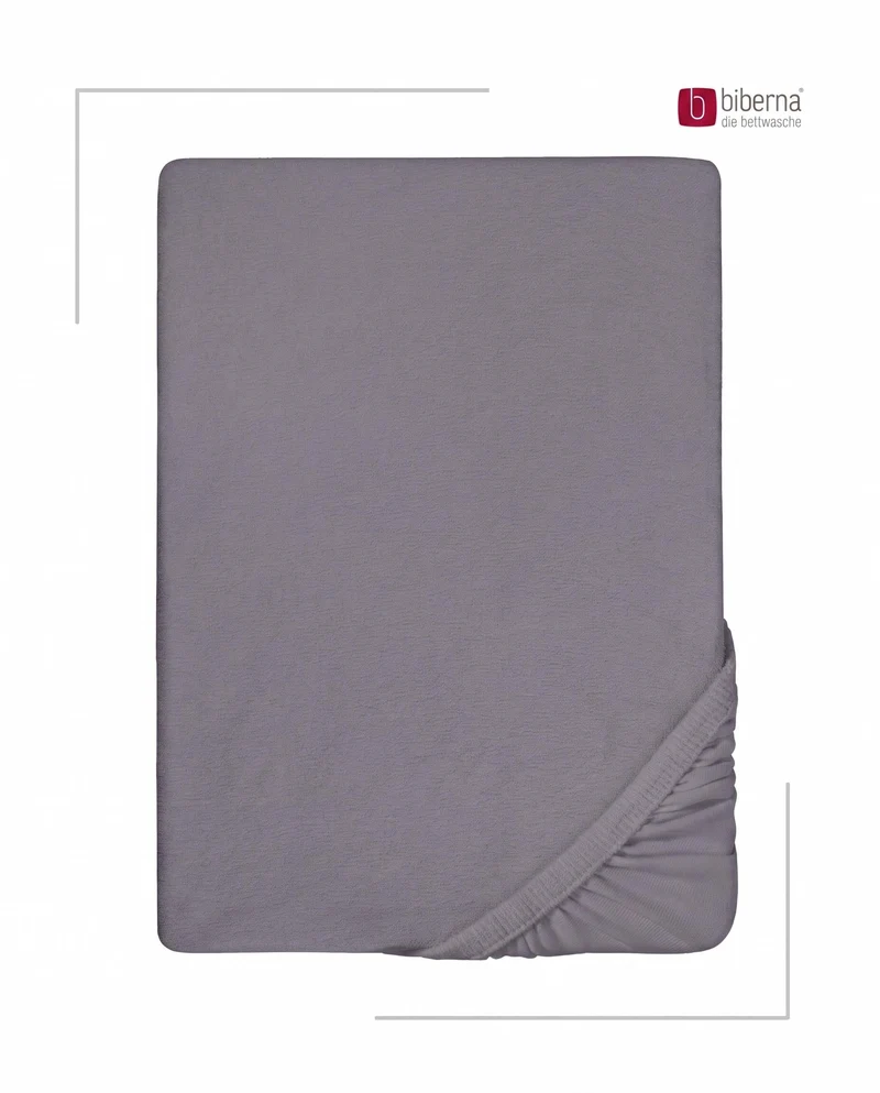 biberna Frottee-Stretch Spannbetttuch (0012344)
