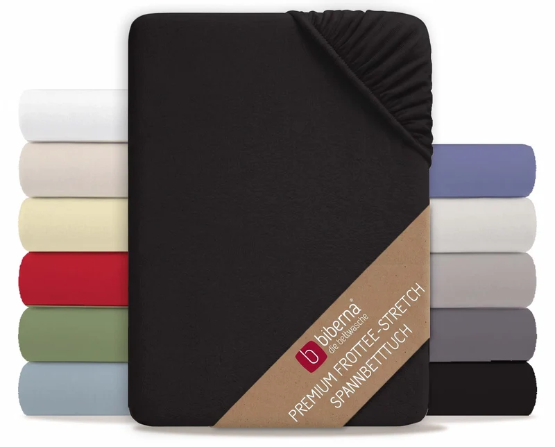 biberna Frottee-Stretch Spannbetttuch (0012344)