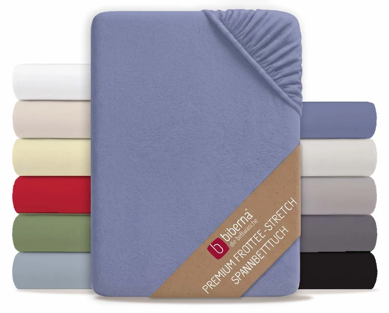 biberna Frottee-Stretch Spannbetttuch (0012344)