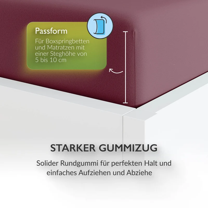 Favorito Jersey Topper Spannbettlaken