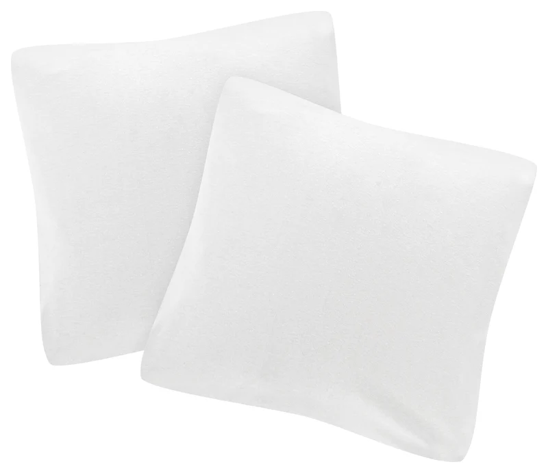 MOON-Trend 2er Pack Kissenbezug Kissenhülle Jersey 100% Baumwolle