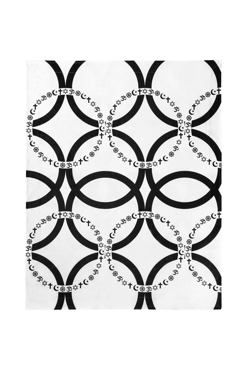 Wohndecke & Kissen Set Tolerance Kuscheldecke 150x200 Dekokissen 50x50 Faith 2