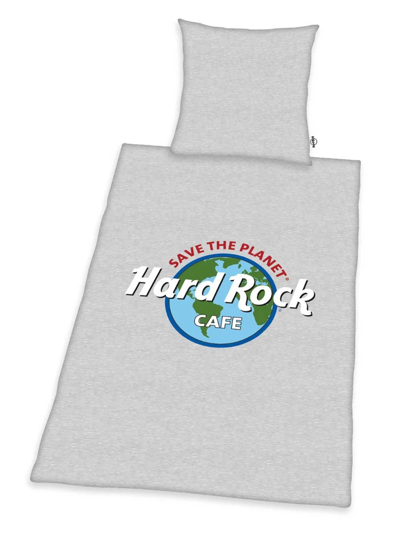 Renforce Bettwäsche 135x200/80x80 Hard Rock Cafe - Save The Planet Baumwolle